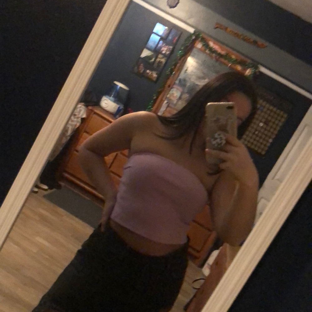 forever 21 pastel tube top